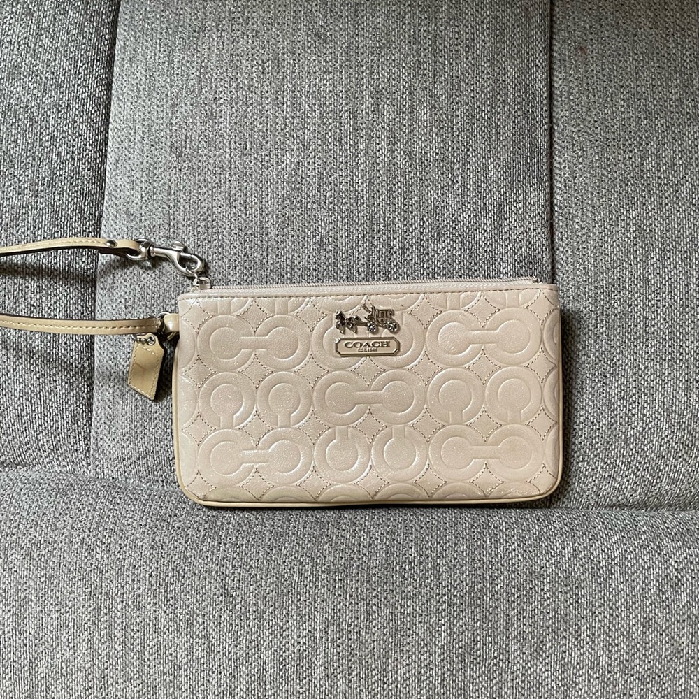 Coach wristlet